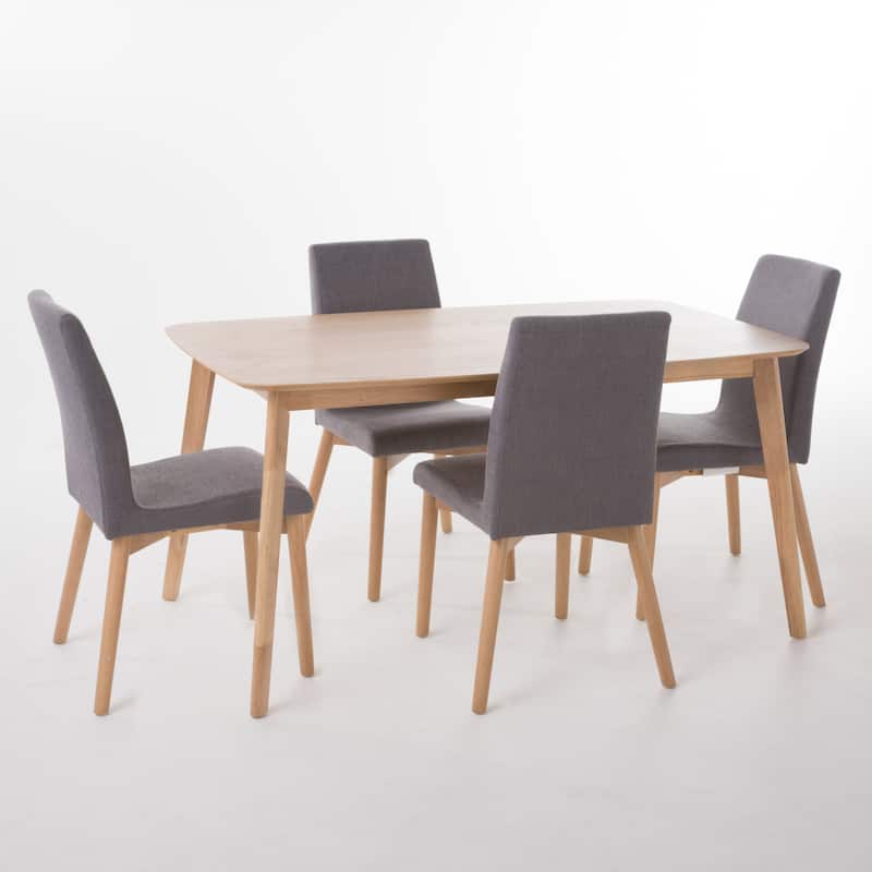Bickford Mid-Century Modern 5 Piece Dining Set by Christopher Knight Home