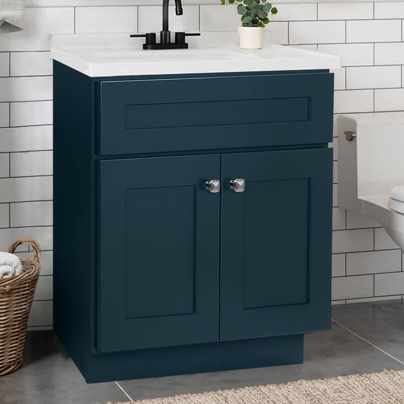 Brookings 30 Inch Fully Assembled Bathroom Vanity