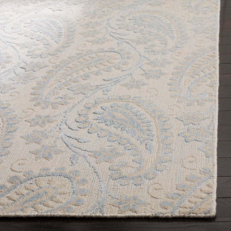 SAFAVIEH Handmade Mirage Susie Paisley Modern Abstract Viscose Rug
