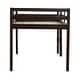preview thumbnail 10 of 15, Kid Bed Frame Wooden Low Height Twin Size Loft Bed with Ladder,Strengthened Slats