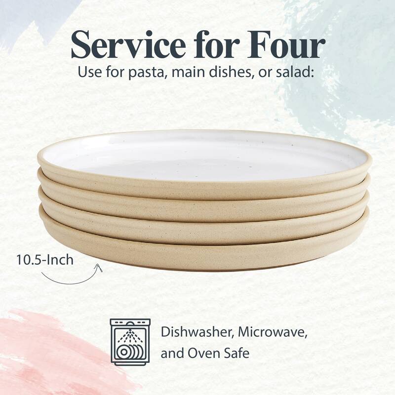 Portmeirion Minerals Set of 4 Dinner Plates - 24 fl. oz.