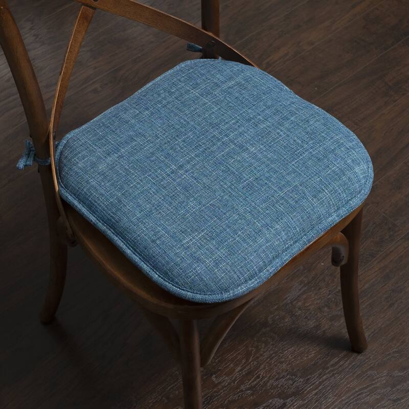 Aria Memory Foam Non-Slip Chair Pad with Ties