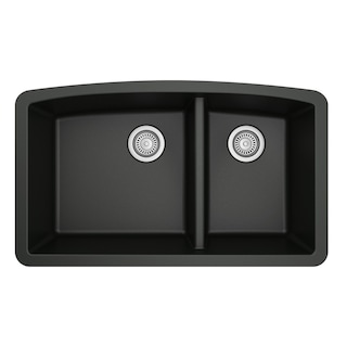 Karran Undermount Quartz Double Bowl Kitchen Sink