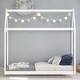 preview thumbnail 2 of 13, Wooden Twin Size Wooden House-Shaped Kids Bed, Sturdy & Durable, Easy to Clean, White