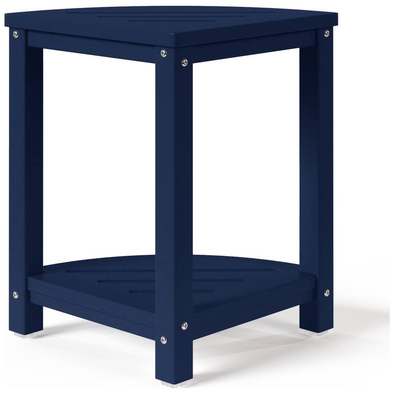 Anapolis Poly Corner Shower Bench