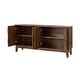 preview thumbnail 30 of 41, Silakan Mid-Century Modern 4-Door Large Storage Sideboard with Solid Wood Legs by HULALA HOME