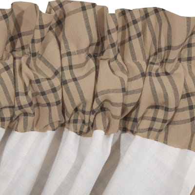 Sawyer Mill Plaid Balloon Valance - Balloon Valance 60x15 - Balloon Valance 60x15
