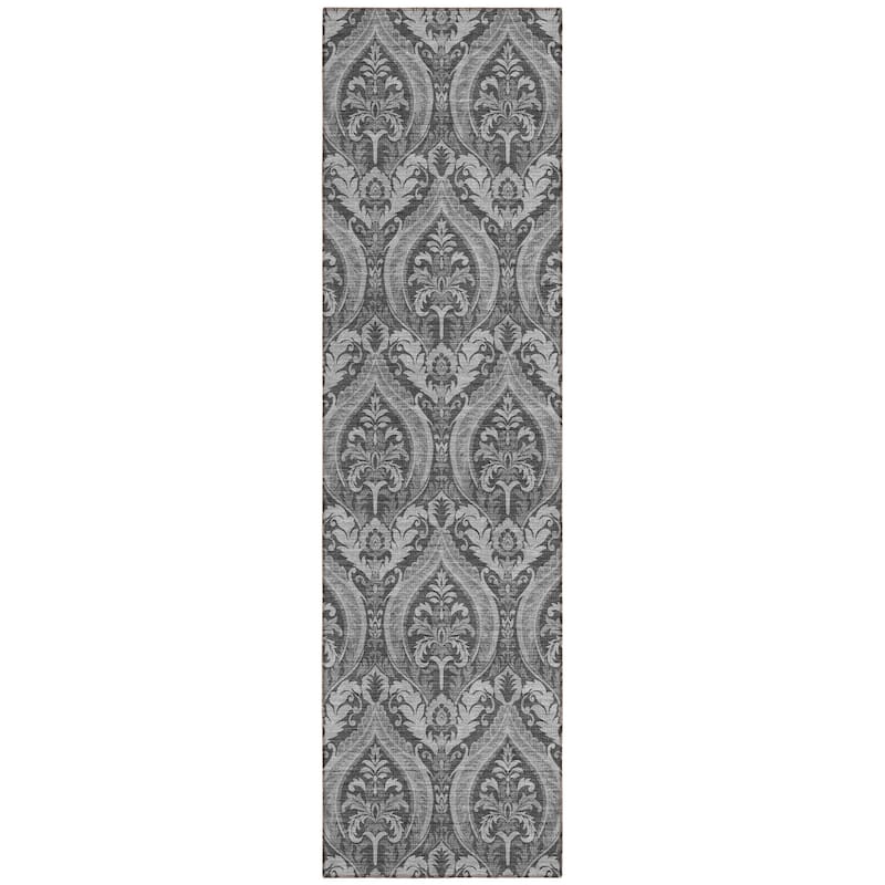 Pami Garden-Inspired Weather Resistant Versatile Elegance Outdoor Rug