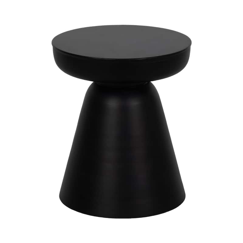Wood, 19" Side Table, Black