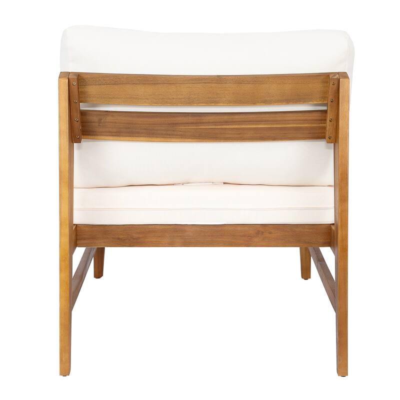 Christopher Knight Home-Rawson Acacia Wood Outdoor Chat Set