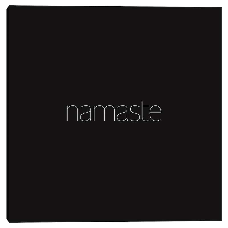 Namaste Canvas Art Print