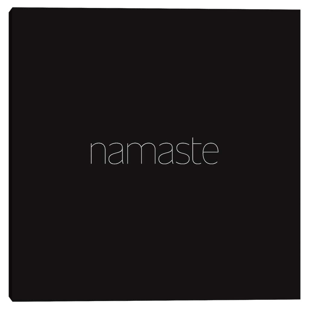 Namaste Canvas Art Print