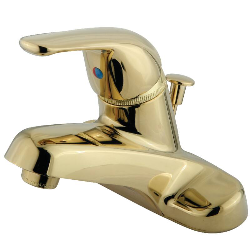 Kingston Brass Chatham 4 in. Centerset Bathroom Faucet - Polished Brass