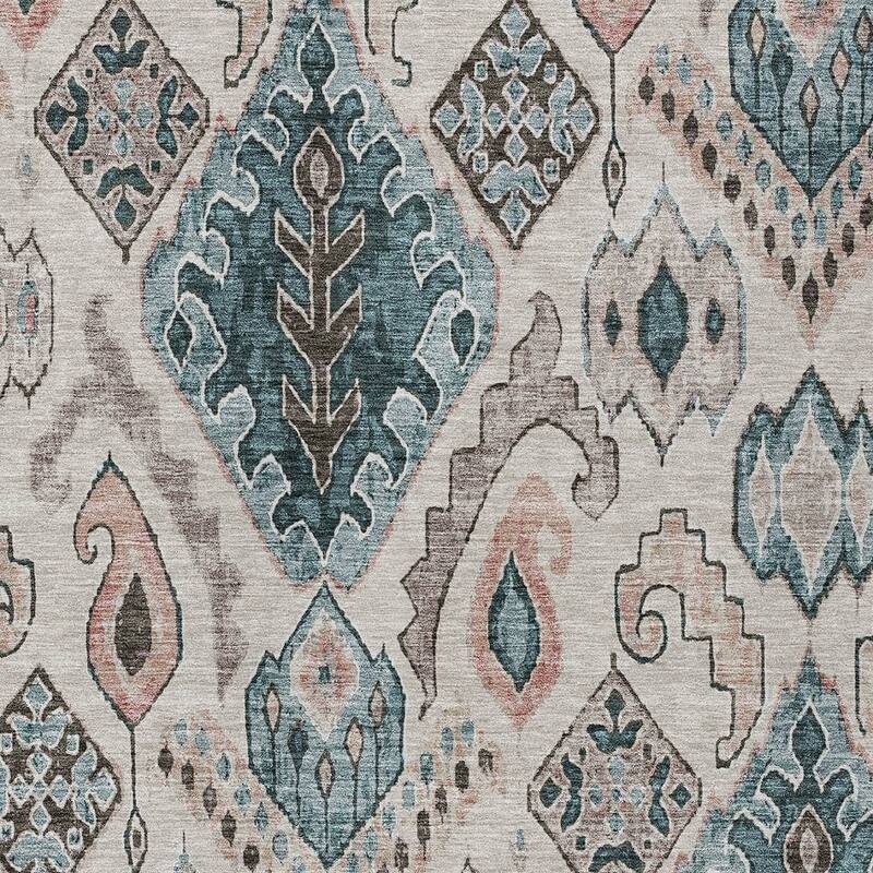 HomeRoots Moroccan Transitional Rectangle Outdoor Rug