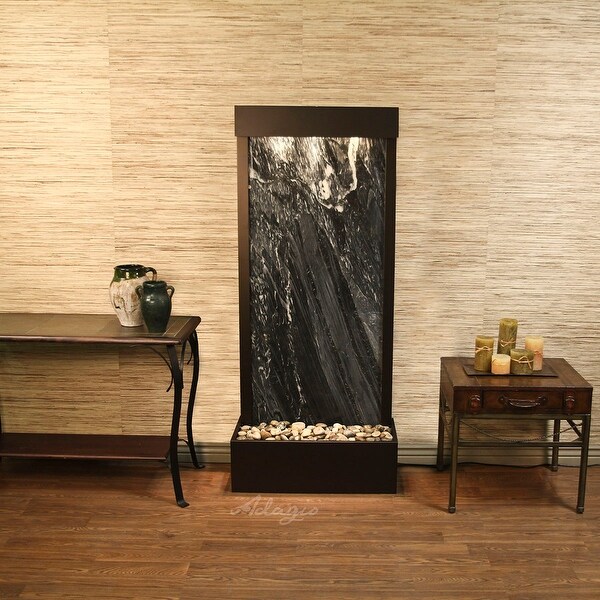Adagio Harmony River Fountain - Flush Mount - Antique Bronze - Choose Options