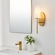 preview thumbnail 3 of 21, KAWOTI 16" 1- Light Wall Sconce with Opal Glass Shade