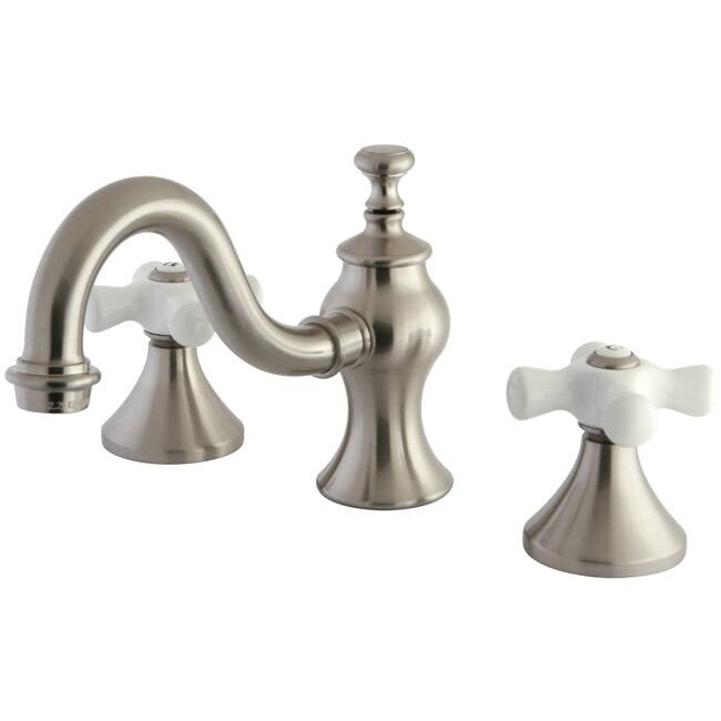 Kingston Brass 1.2 GPM Widespread Bathroom Faucet with Pop-Up Drain