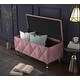 preview thumbnail 3 of 2, Bodhi Upholstered Flip Top Storage Bench