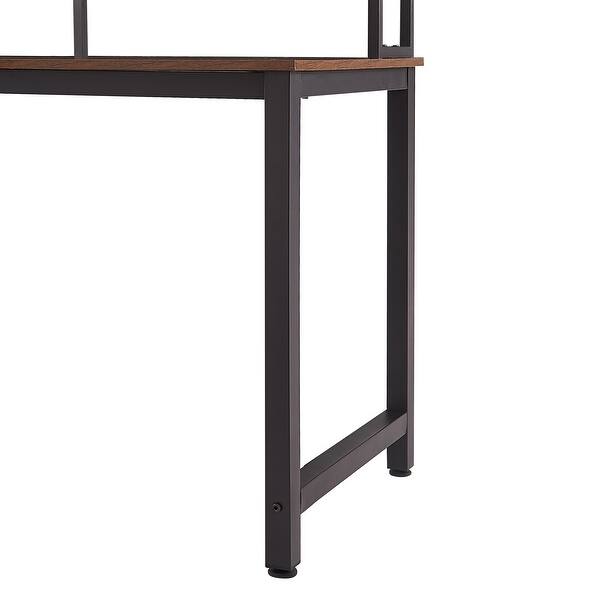 Couscous ophouden olifant AOOLIVE 52undefinedundefined Computer Desk with Hutch and Shelves -  Overstock - 33761635