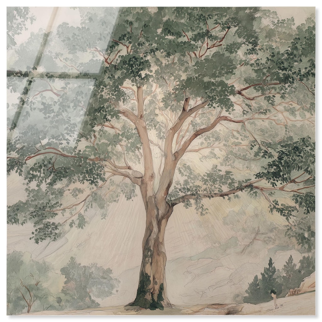 Emanating Branches I Acrylic by Art Remedy, Ready to Hang