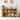 Boho Rattan Sideboard Buffet Storage Cabinet with Adjustable Shelves, Rounded Corners Buffet Cabinet Living Room Accent Cabinet