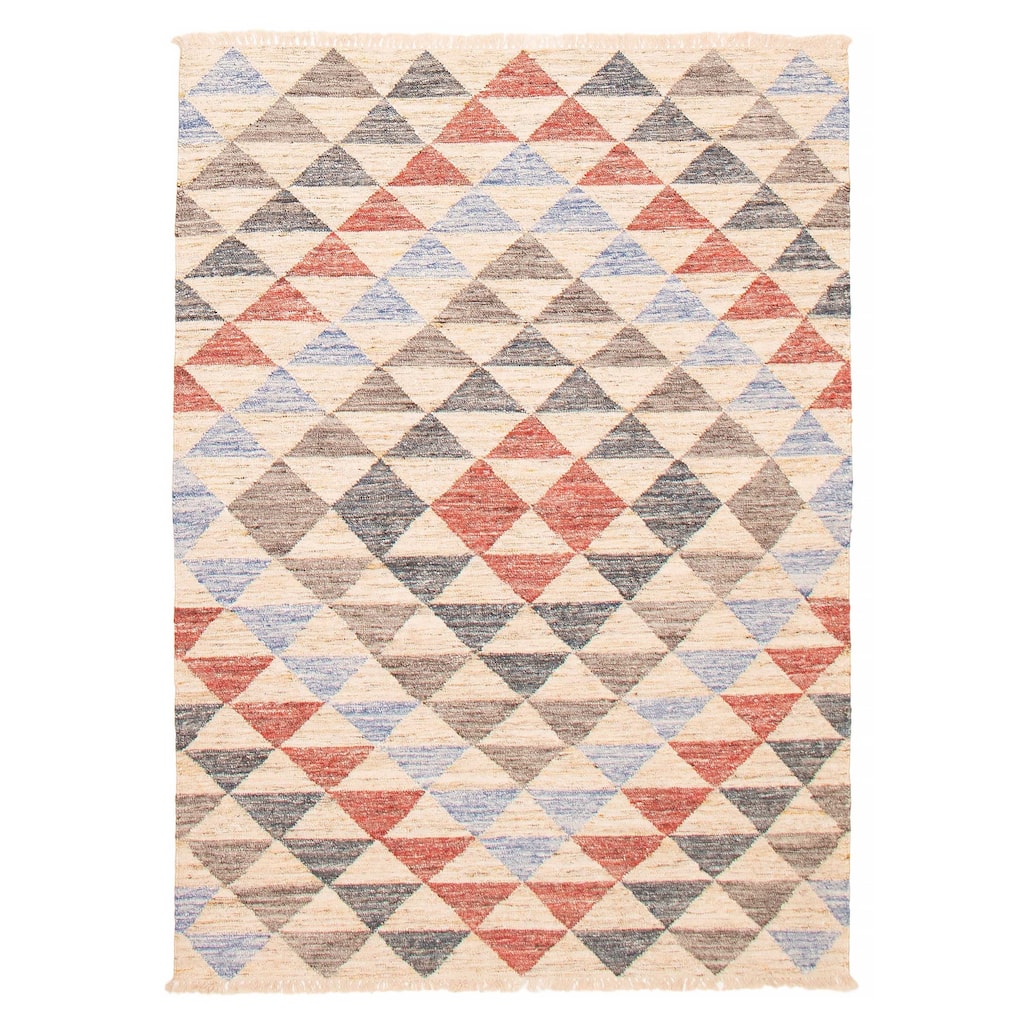 Ankara Beige Kilim 5'3" x 7'4" - 5'3 x 7'4