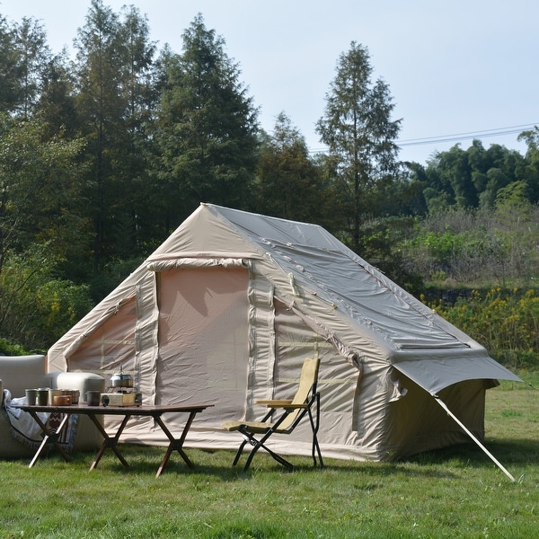 4-6 Persons Waterproof Windproof Outdoor Inflatable Camping