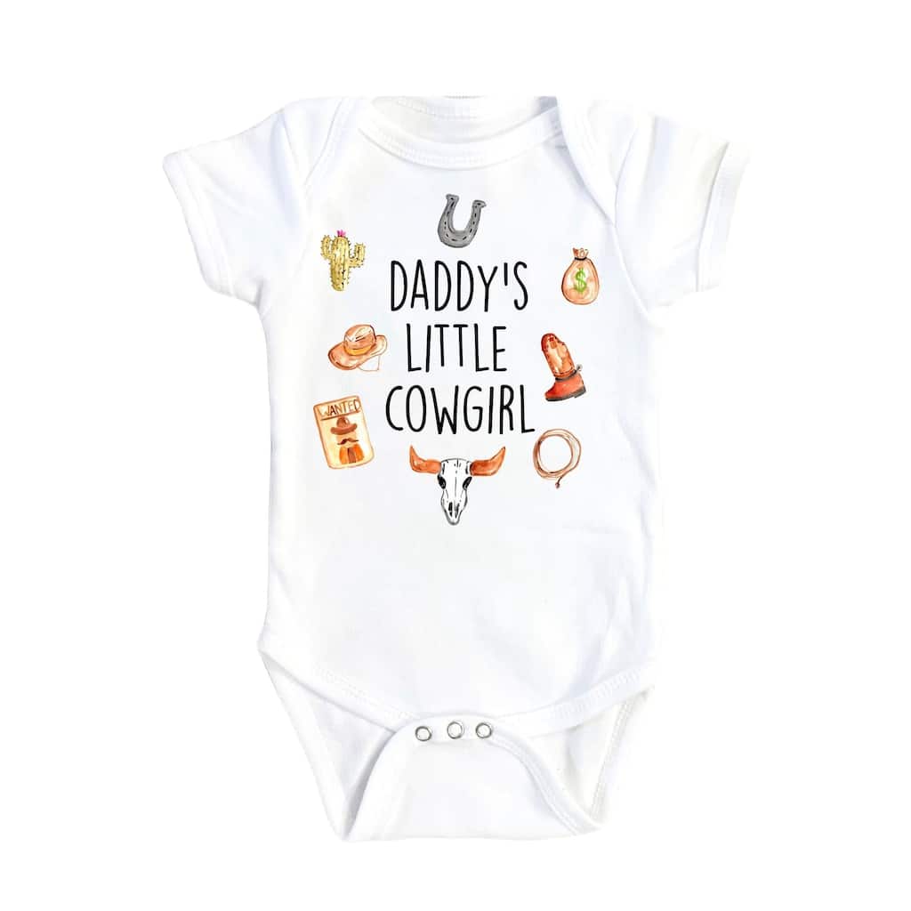 Cowgirl Daddy - Baby Boy Girl Clothes Infant Bodysuit Funny Cute Newborn