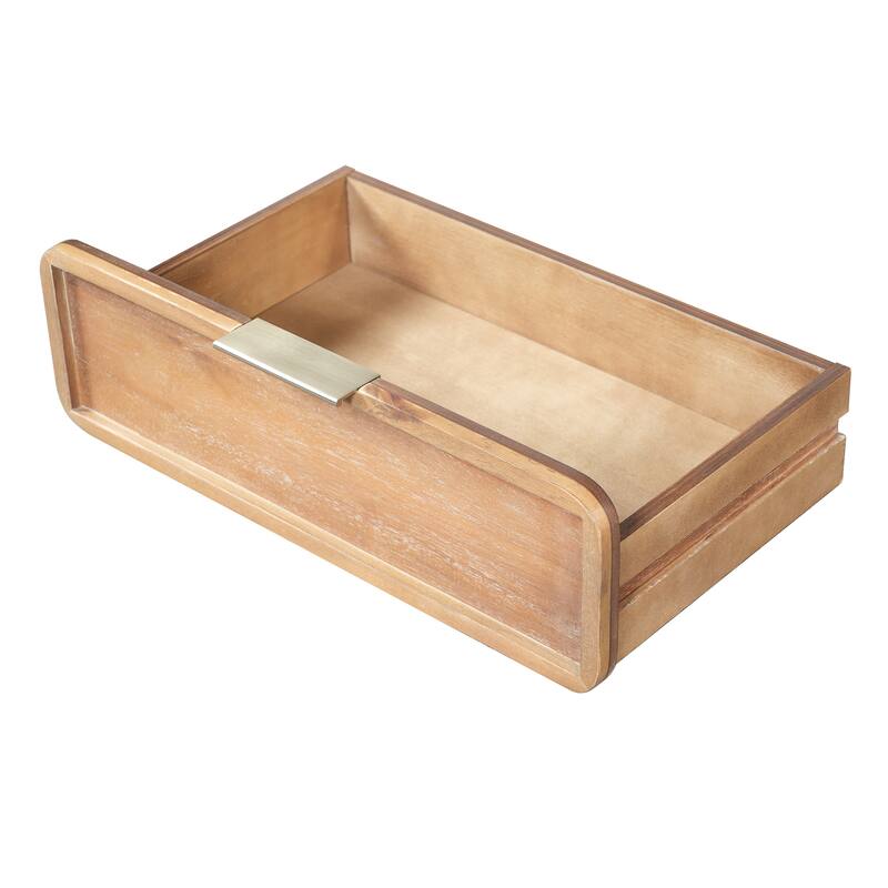 Christopher Knight Home - Alora Natural Acacia Console Table with 3 Drawers and Open Shelf for Living Room or Hallway Storage