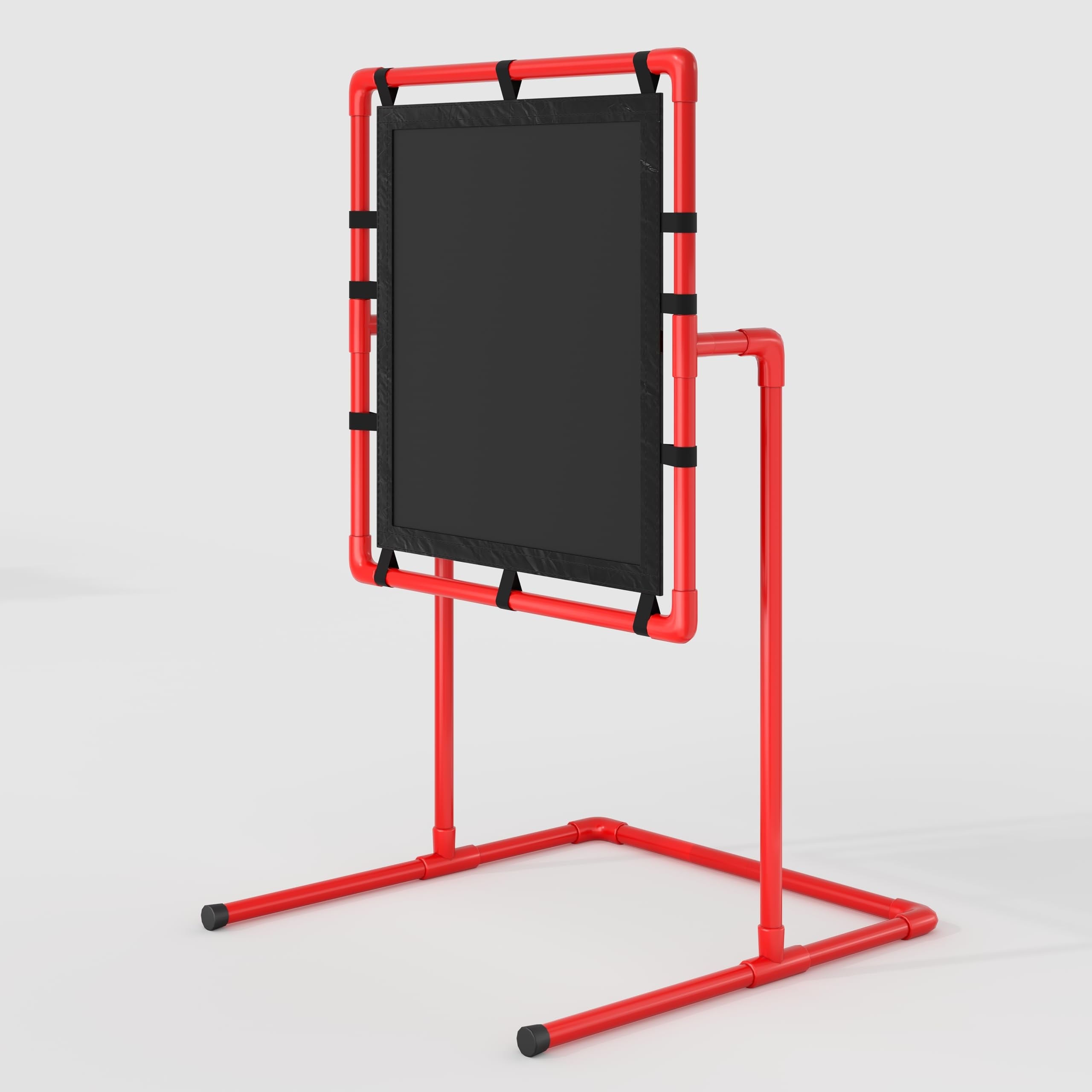 Easy Setup Baseball Pitching Training Goal with Strike Zone, Portable PVC Pitching Target for Wiffle Ball,Blitzball