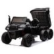 preview thumbnail 1 of 38, 24V 2-Seater UTV-XXL Ride On Truck with Dump Bed for kid,Ride On 4WD UTV with 6 Wheels,Tipping and Openable Rear Cargo Bed Black Black