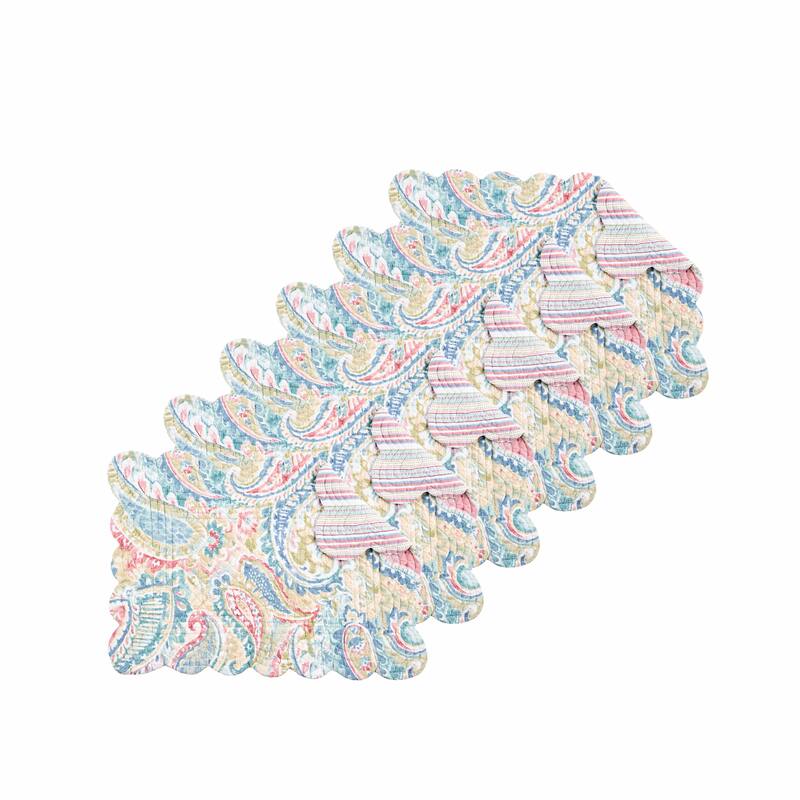 Maisie Quilted Placemat Set 6