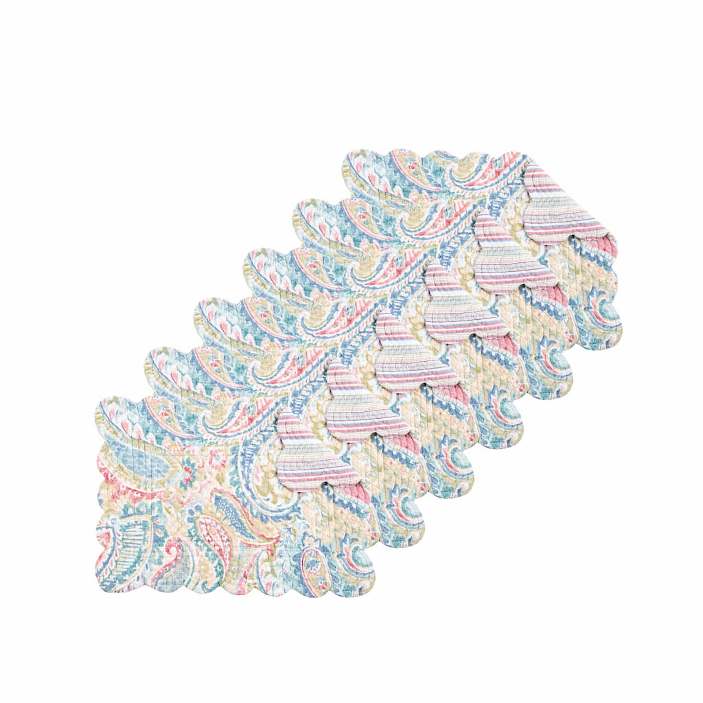 Maisie Quilted Placemat Set 6