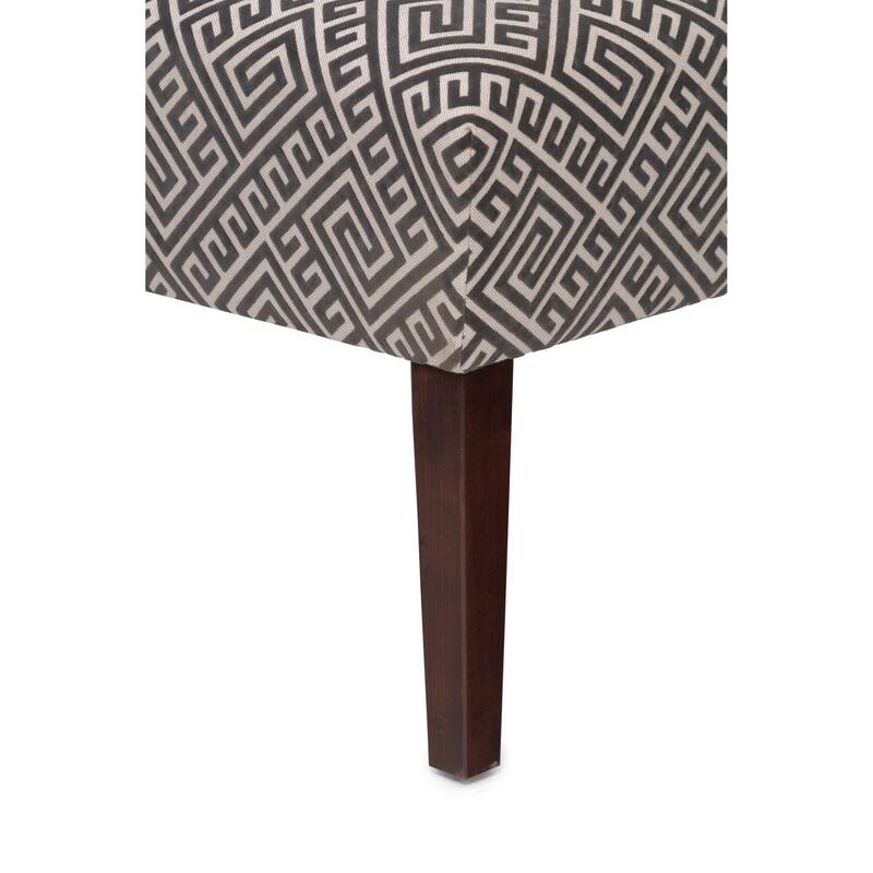 Samantha Transitional Button Tufted Slipper Chair