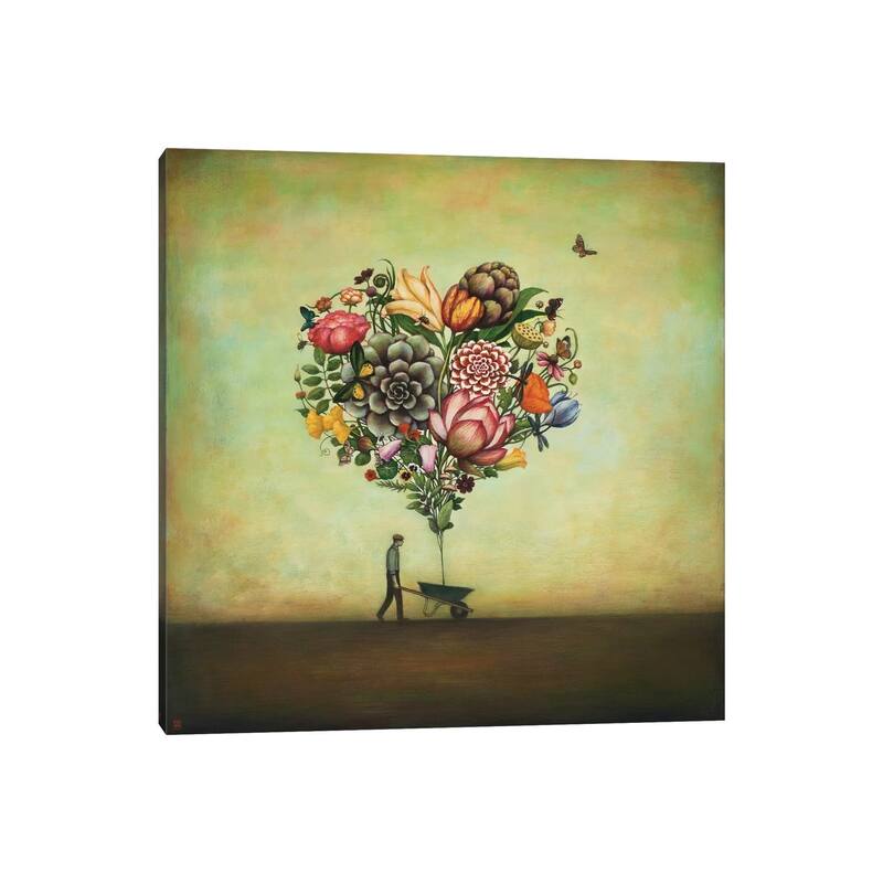 iCanvas "Big Heart Botany" by Duy Huynh Canvas Print