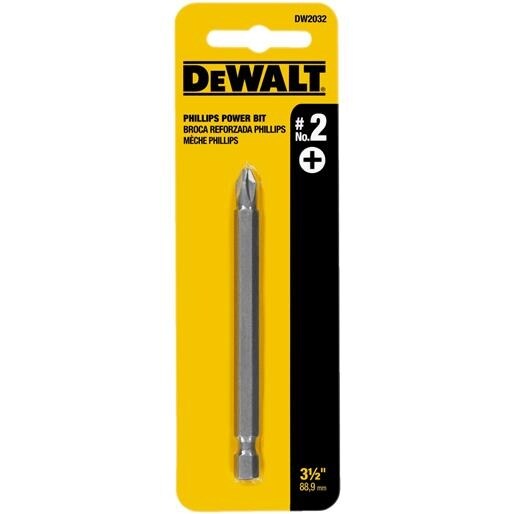 Black & Decker/DWLT #2 3-1/2" Phillips Bit DW2032 Unit: CARD