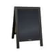 preview thumbnail 74 of 158, Wood A-Frame Magnetic Chalkboard Set-Markers, Stencils, and Magnets
