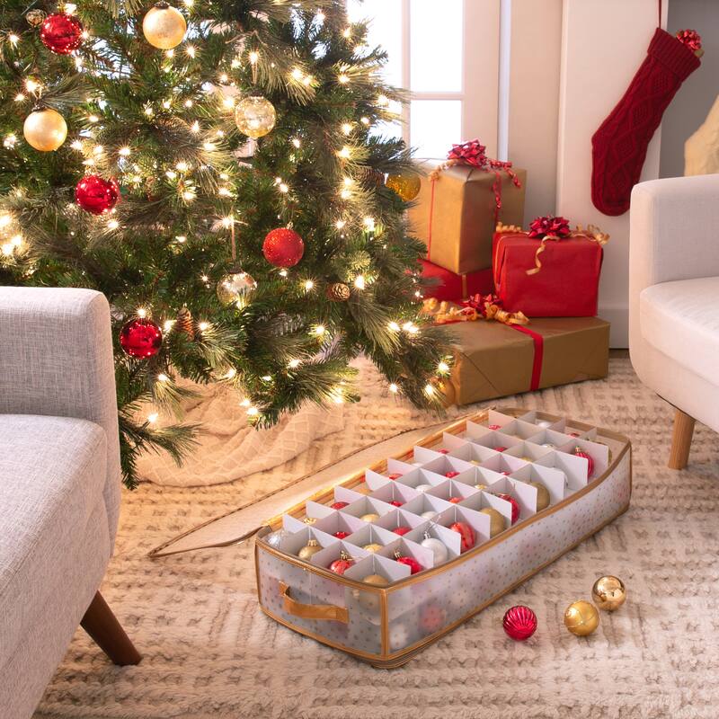 Simplify 80 Count Ornament Storage Organizer