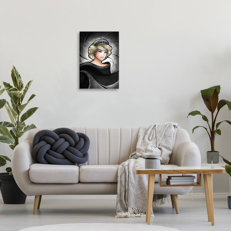 Stupell Royal Peoples' Princess Canvas Wall Art Design By Mandie Manzano