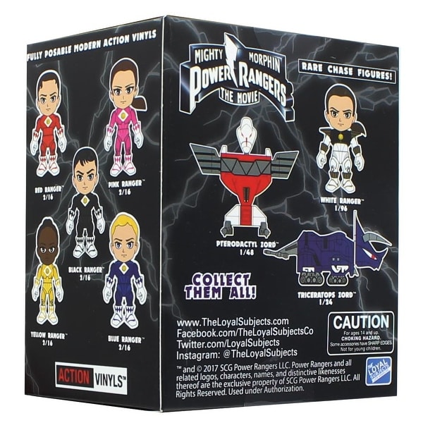 Mighty Morphin Power Rangers Blind Box 3/" Action Vinyls Series 2 Set of 3