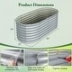 preview thumbnail 3 of 8, Gymax Raised Garden Bed Kit Planter Raised Garden Boxes Outdoor 65'' x