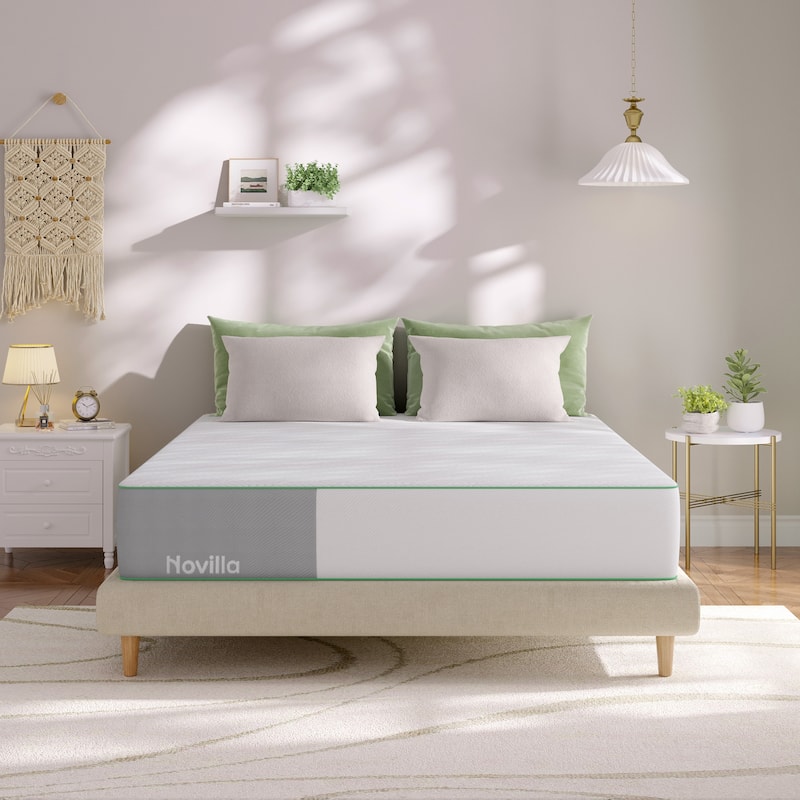 Novilla 10-inch Medium Cooling Gel Memory Foam Mattress Full Size - Full - Foundation Not Included - Medium