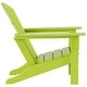 preview thumbnail 15 of 96, Altura Classic Outdoor Eco-Friendly All Weather Adirondack Chairs with Side Table (3-Piece Set)