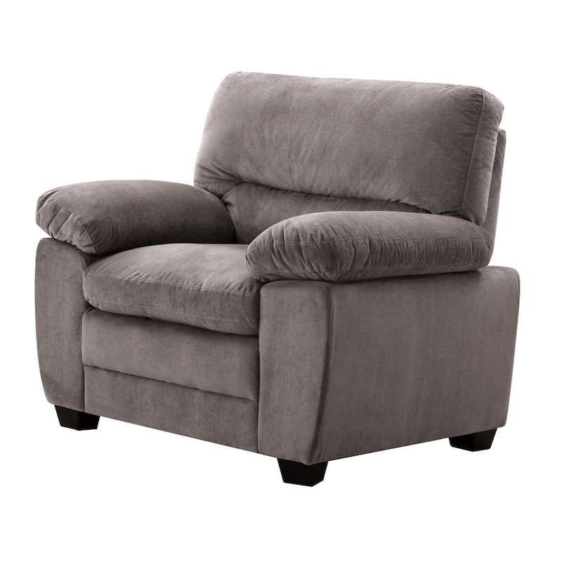 Contemporary Pillow Top Upholstered Living Room Sofa Set