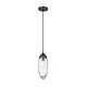 preview thumbnail 5 of 6, Arden 1 Light Pendant - Matte Black