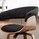 preview thumbnail 147 of 167, Glitzhome Set of 2 or 4 Modern Counter & Bar Height Wooden Swivel Bar Stools