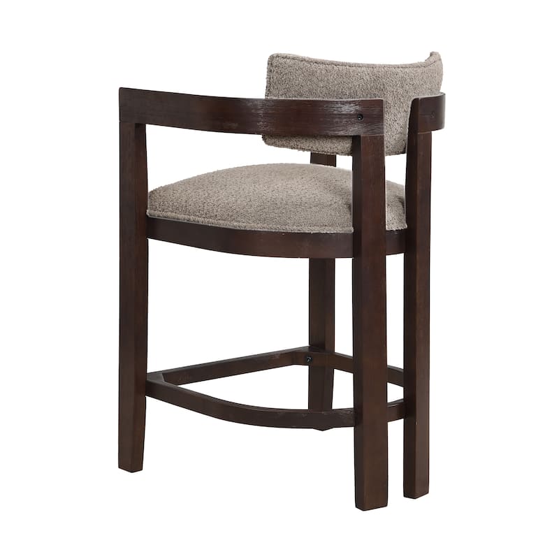 Maribel Upholstered Counter Stools Bar Stools (Set of 2) by Christopher Knight Home