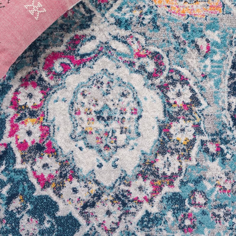 SAFAVIEH Madison Belle Boho Paisley Rug