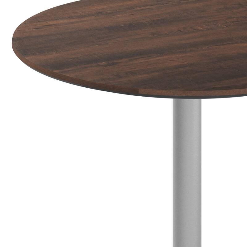 Commercial All-Weather HPL Tabletop with Crisscross Base - 36"W x 36"D x 31"H