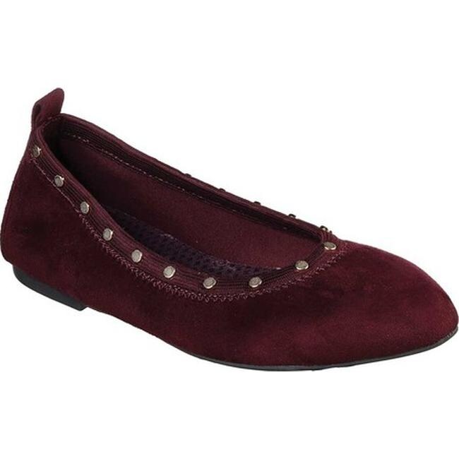 skechers leather ballet flats